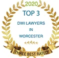 2020 - Top 3 DWI Lawyers in Worcester